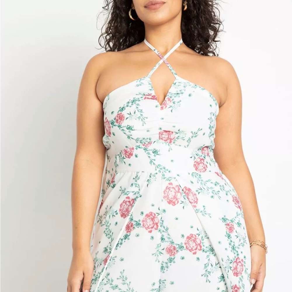 Stunning New Slit Leg Halter Jumpsuit⚡️🤩